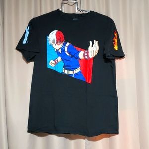 MY HERO ACADEMIA Black T-shirt size M